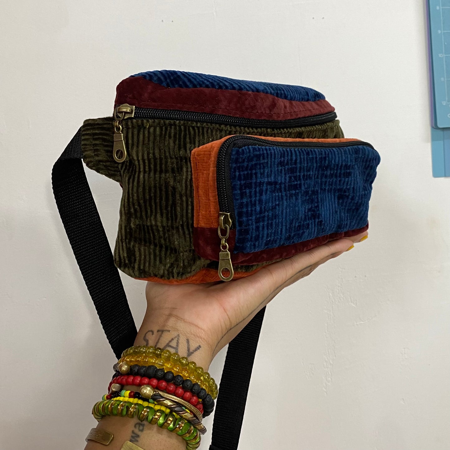 SQ012: Fanny Pack / Bum Bag PDF Sewing Pattern