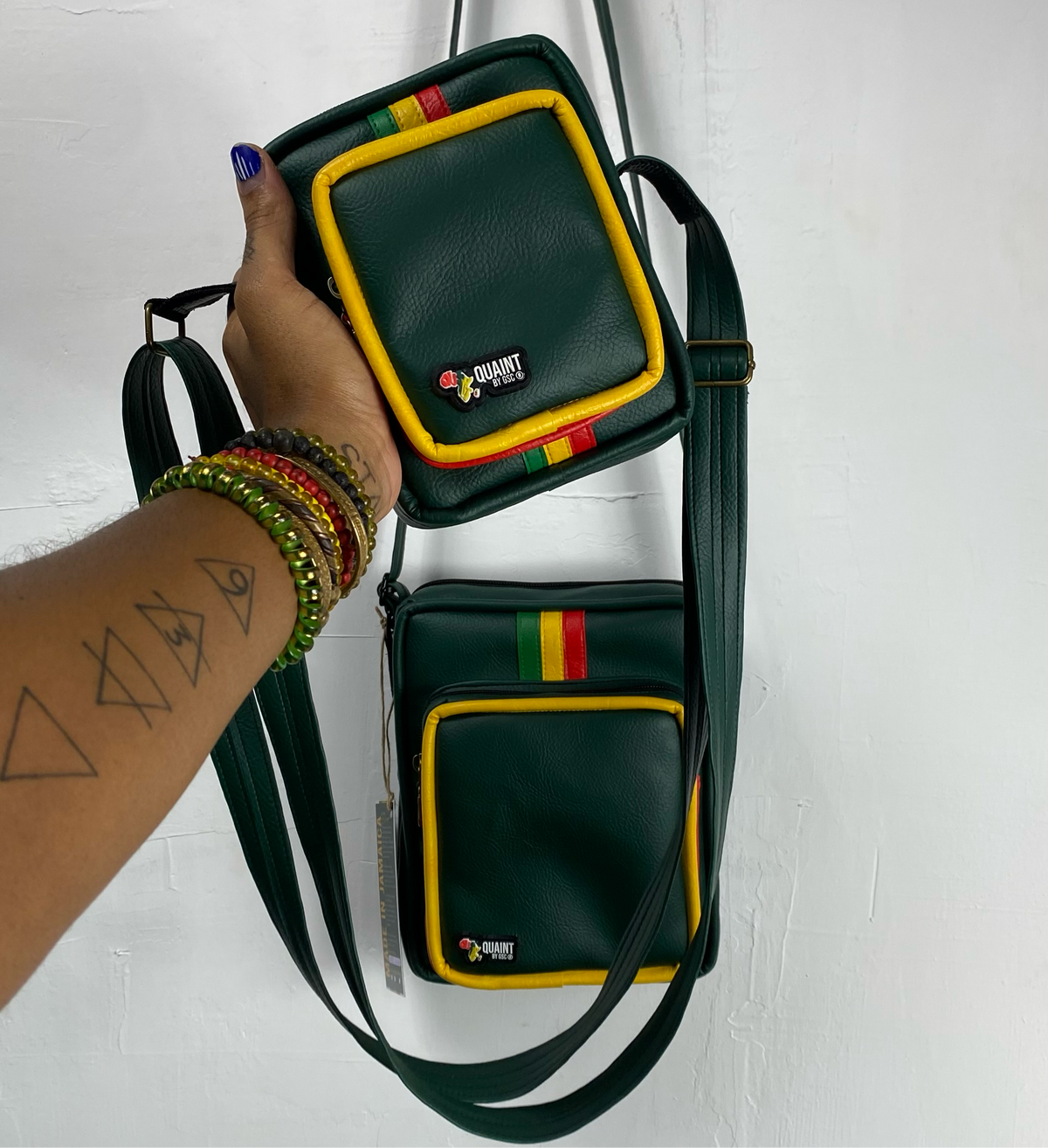 slow fashion clothes, ethical fashion, handmade fashion, backpack, book bag, handmade backpack, reggae backpack, leatherette bag, bag made in jamaica, caribbean products, sew quaint, quaint bags