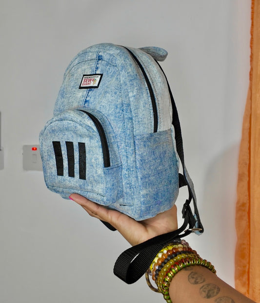 SQ015: Bitesize Backpack / Mini Backpack PDF Sewing Pattern