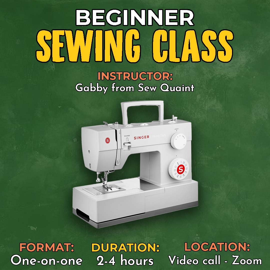 Beginners Sewing Machine Class