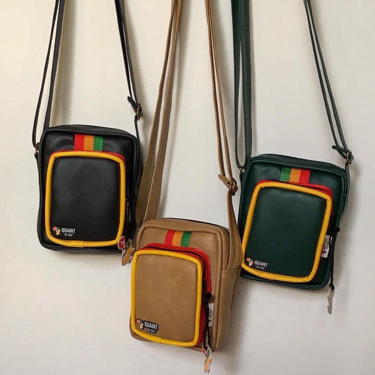 slow fashion clothes, ethical fashion, handmade fashion, backpack, book bag, handmade backpack, reggae backpack, leatherette bag, bag made in jamaica, caribbean products, sew quaint, quaint bags