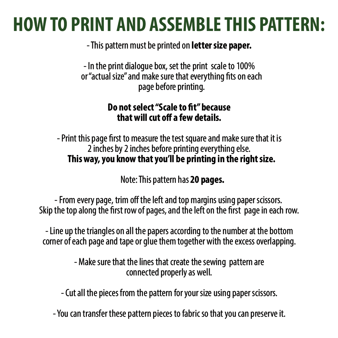 SQ009: Off-The-Shoulder Top PDF Sewing Pattern