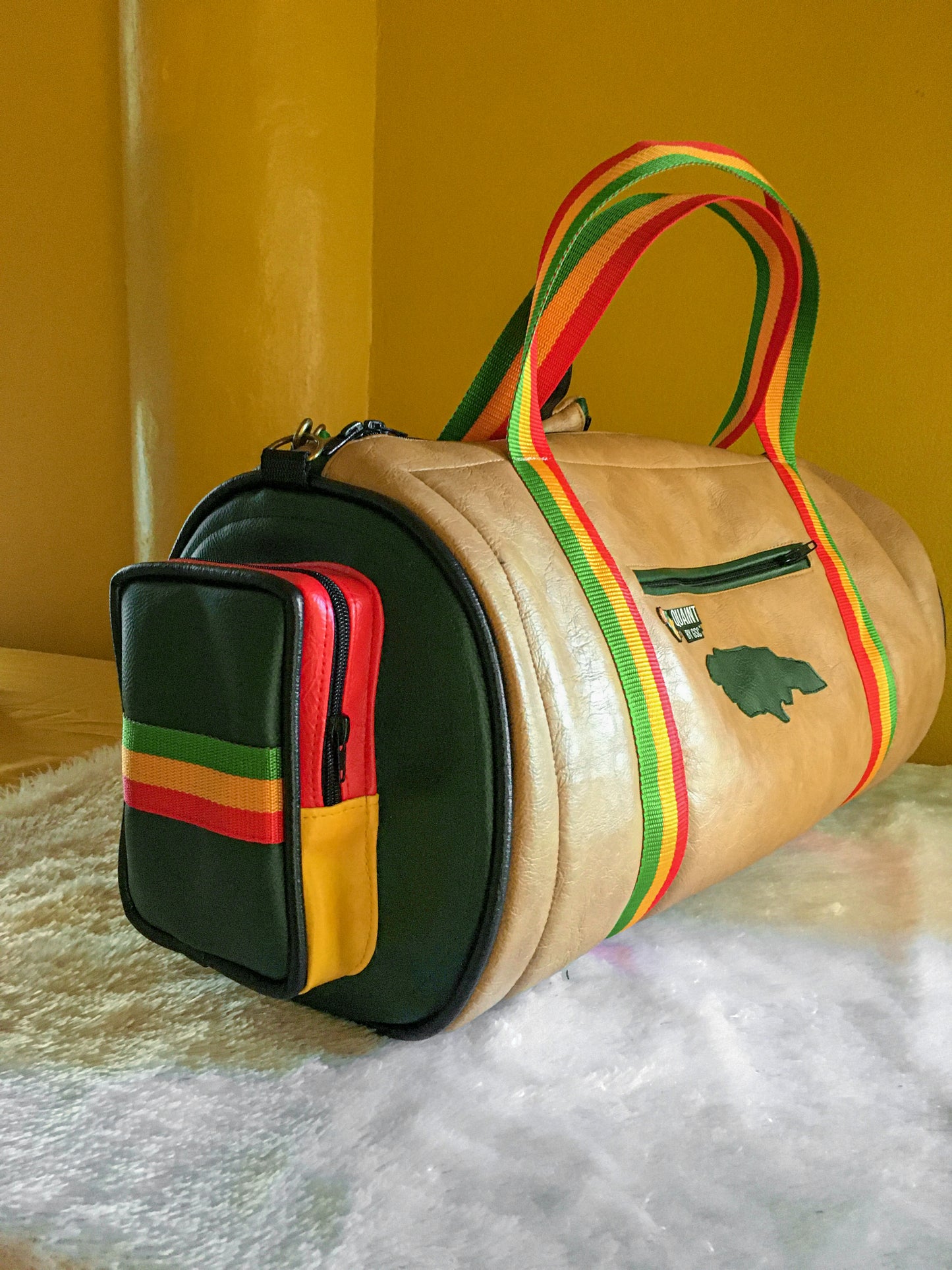 Senegal Duffle Bag | TAN (Zoya Purse included)