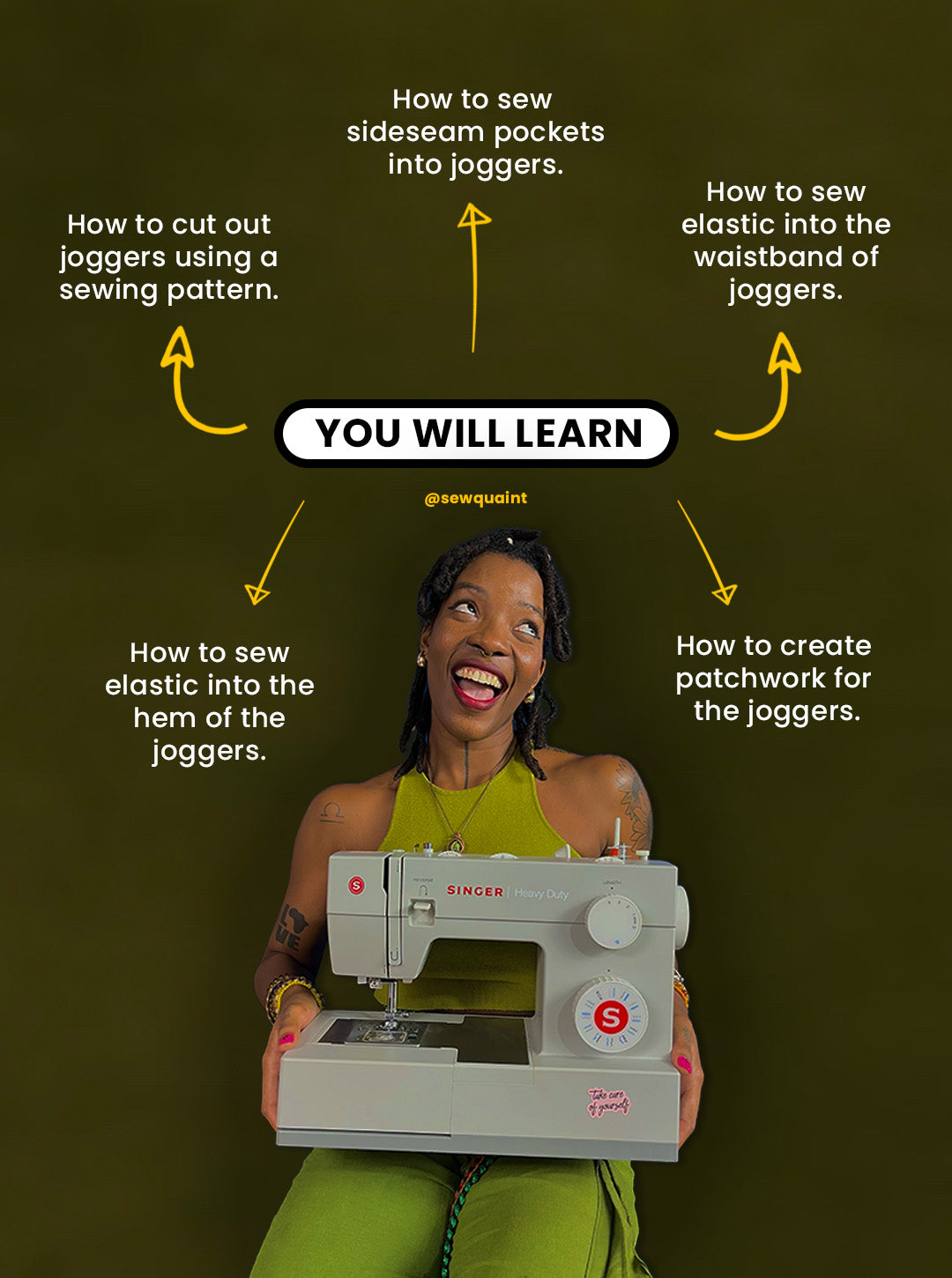 SEWING WORKSHOP: Joggers Edition | October 25TH | 10AM - 2PM