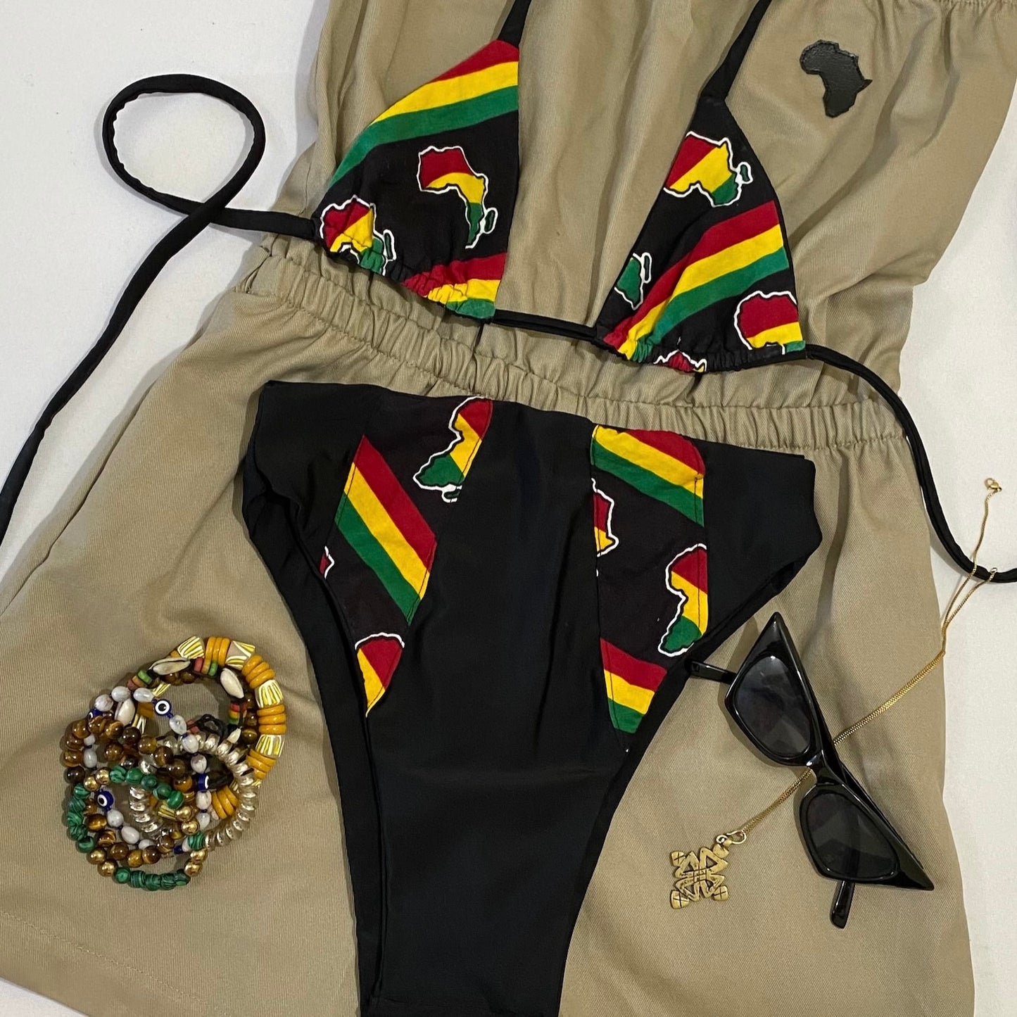 Bastet High-Waist-Bikini