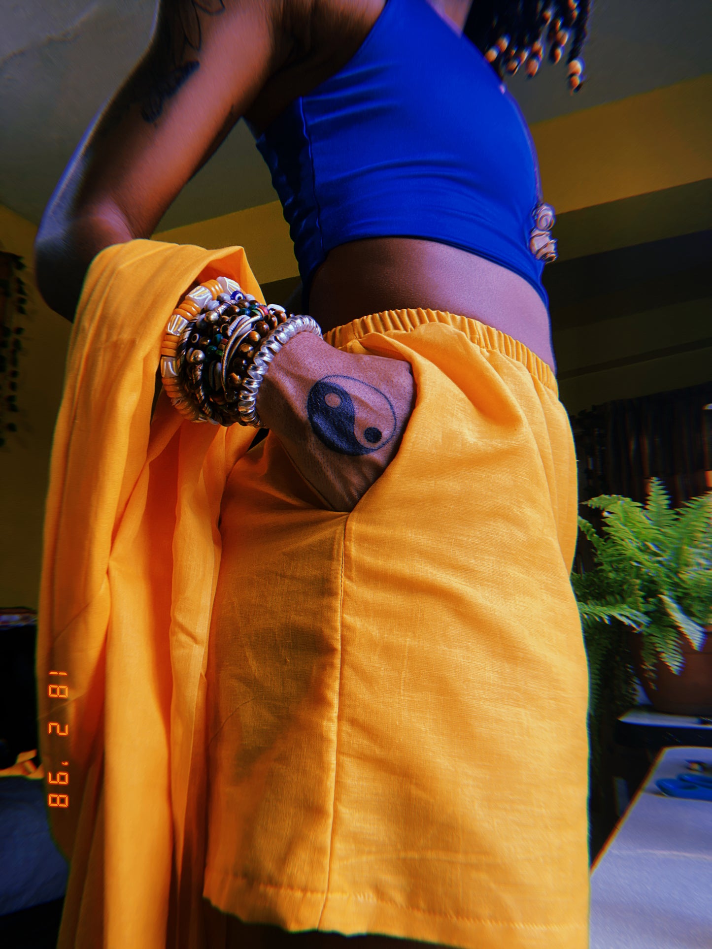 SQ003: Elastic Waistband Shorts PDF Sewing Pattern (w/ Pockets)