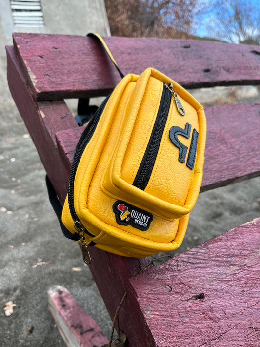 WARRIOR BELT BAG: Yellow Libra Edition