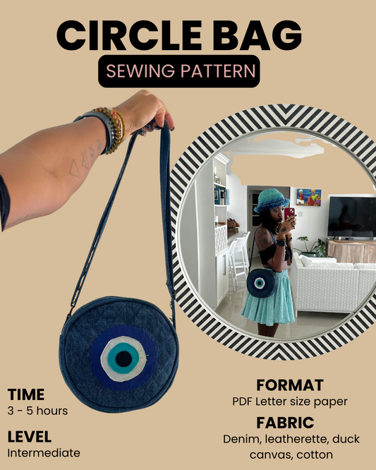 Circle Bag SEWING PATTERN
