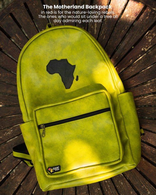 Motherland Backpack | Chartreuse