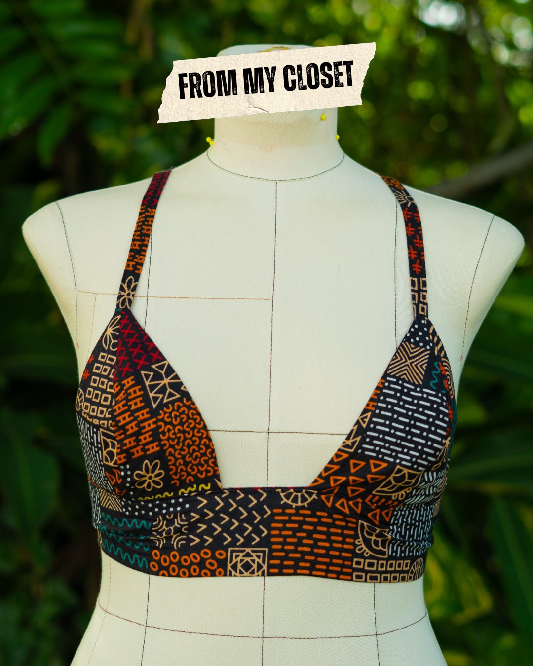 Ankara Bralette | Small