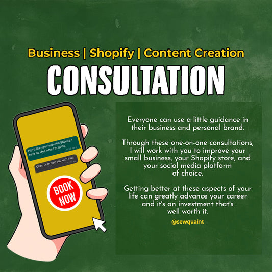 1-on-1 Consultation: To Build Your Brand On Instagram or To Grow Your Small Business