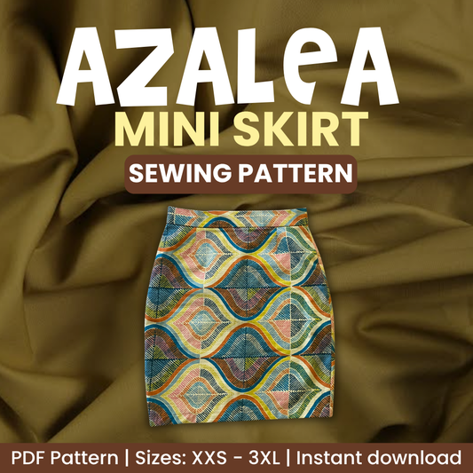 Azalea Mini Skirt Sewing Pattern