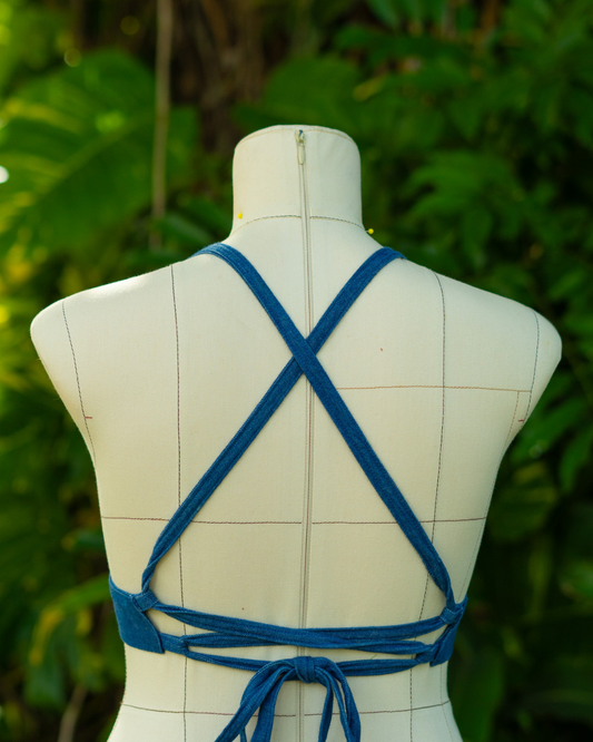 Denim Bralette | S