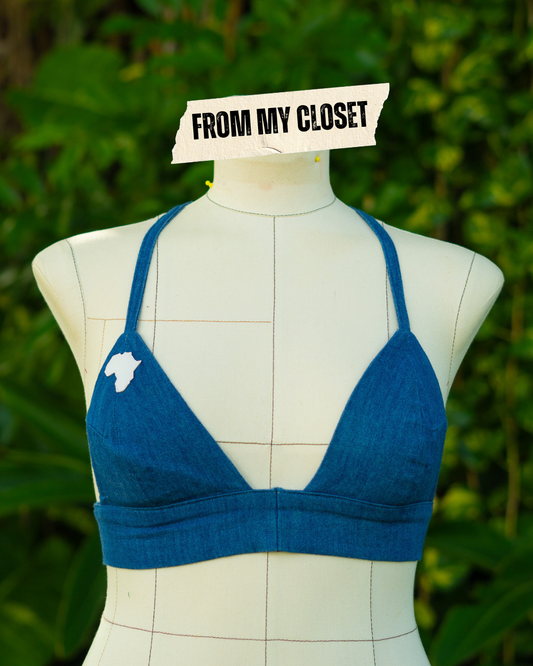 Denim Bralette | S