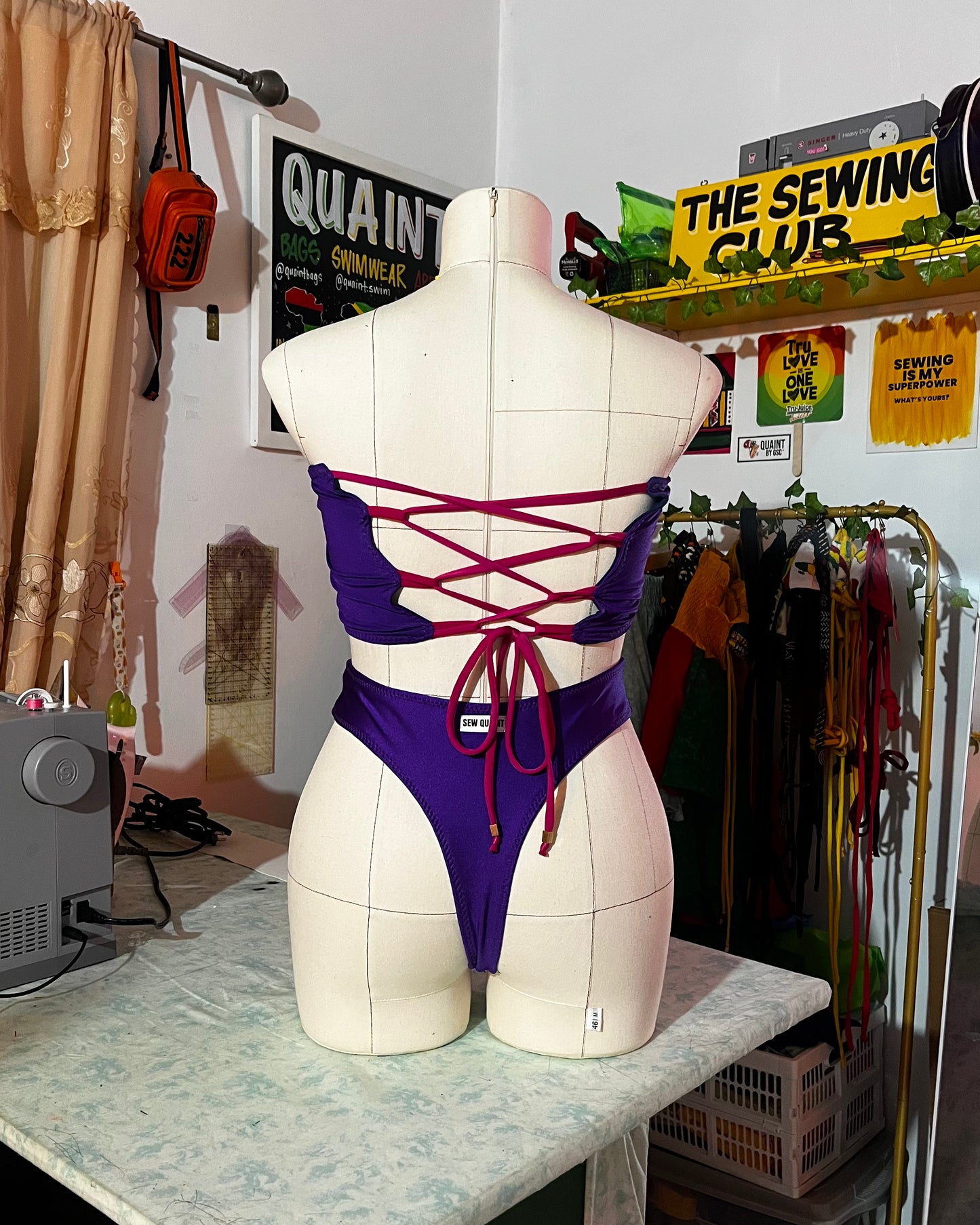 Periwinkle Thong Bikini (Pre-order)