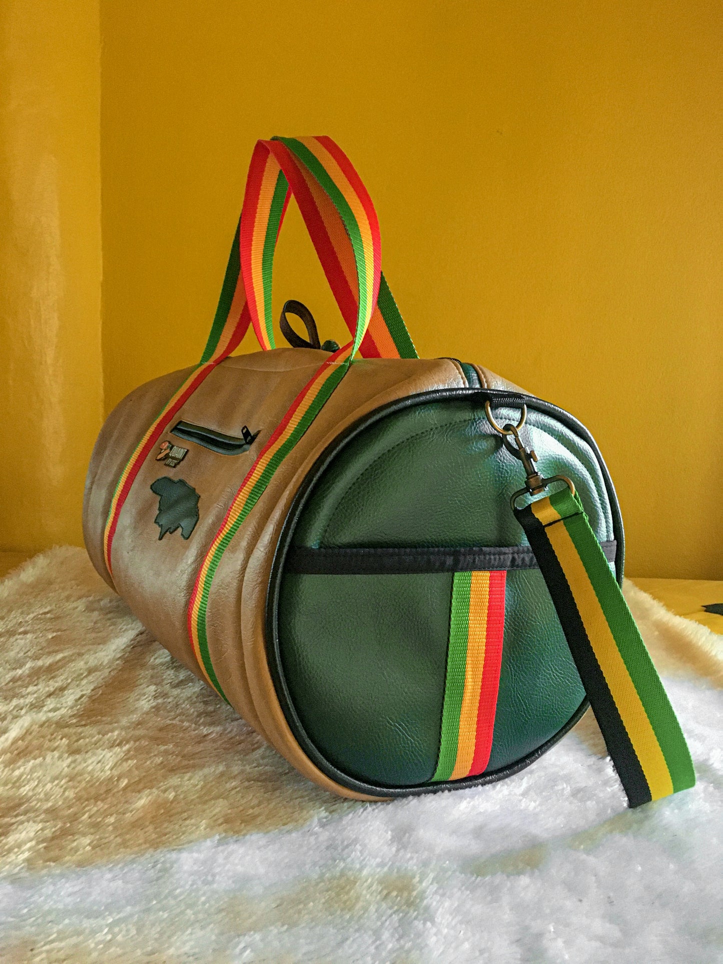 Senegal Duffle Bag | TAN (Zoya Purse included)