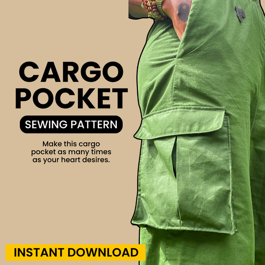 Cargo POCKET PDF Sewing Pattern