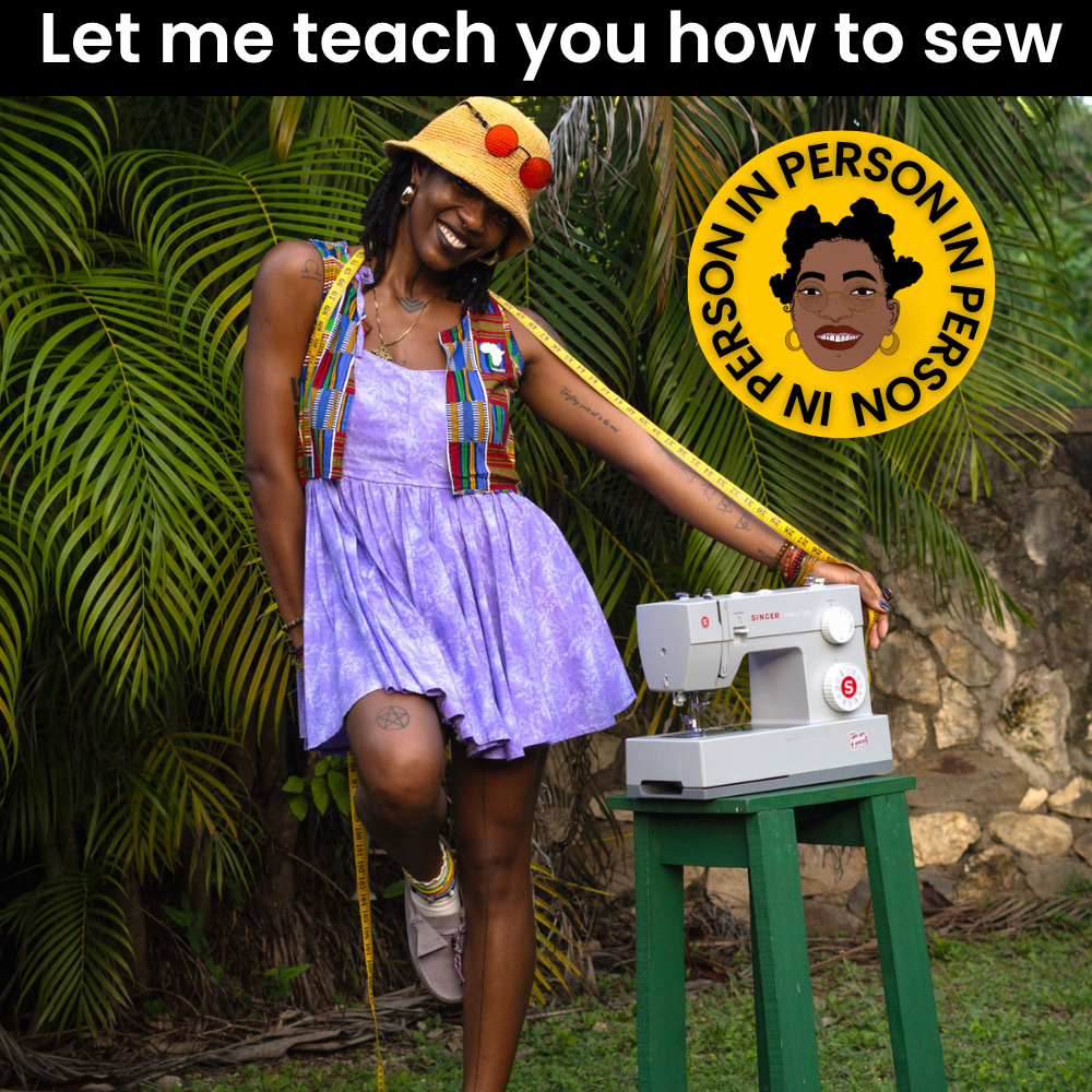 IN PERSON One-On-One Sewing Class in Ocho Rios