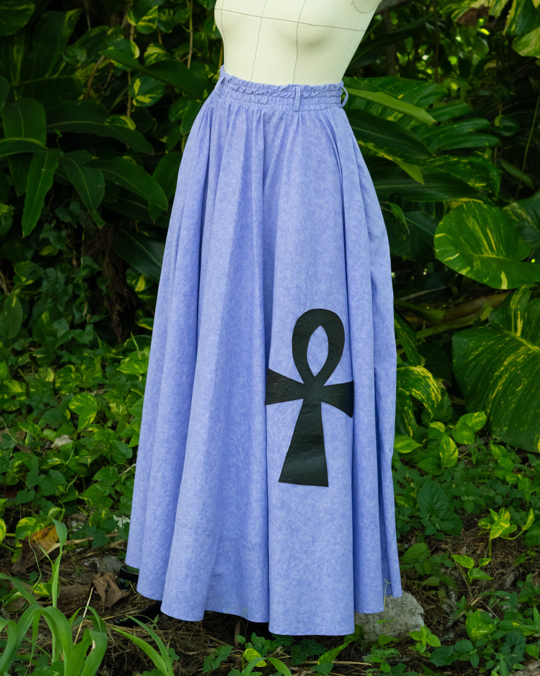 Saffron Circle Skirt | Large Floor Length