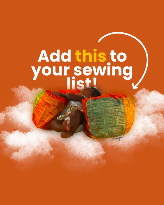 Nursing Pillow / Curved Pillow PDF Sewing Pattern