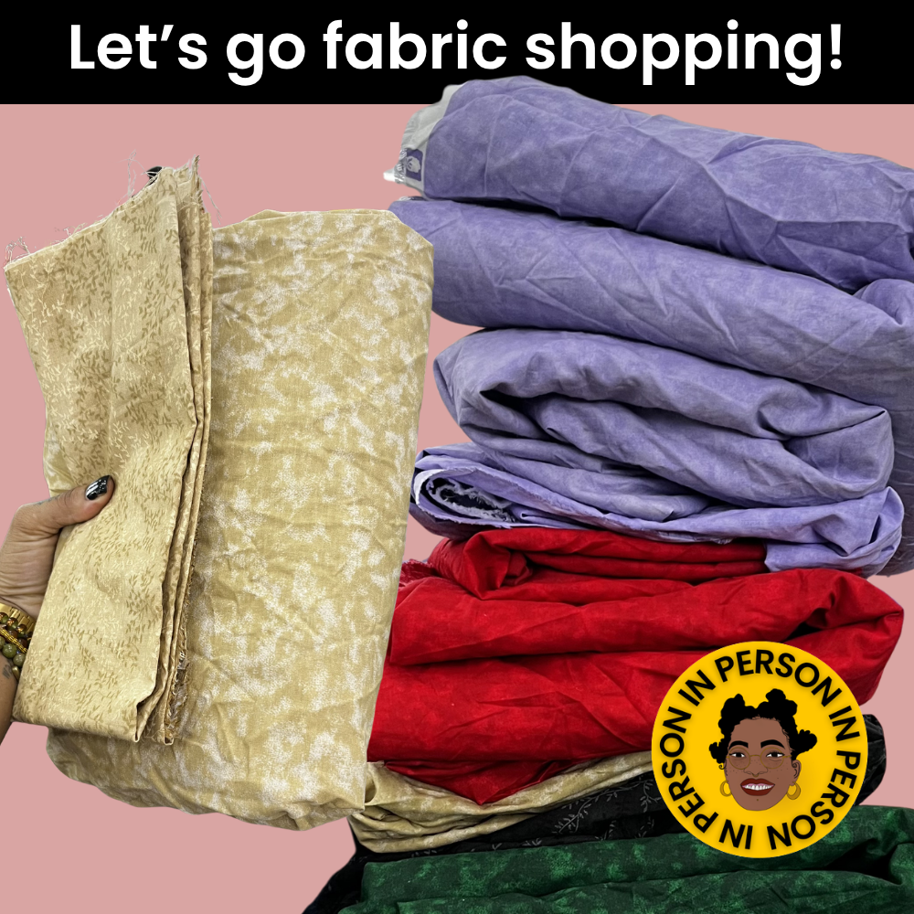 Fabric Shopping Excursion in Ocho Rios