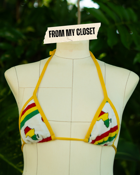 From My Closet | Yellow Bikini Top