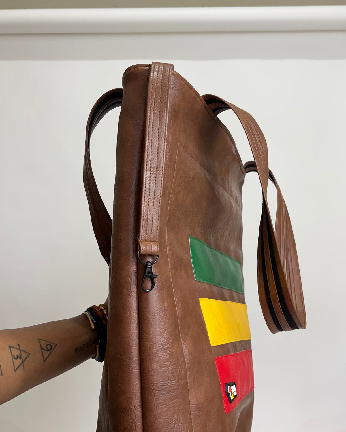 Zuri Tote Bag | BROWN